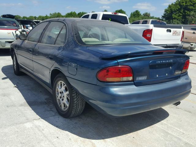 1G3WS52H22F121097 - 2002 OLDSMOBILE INTRIGUE G GREEN photo 3