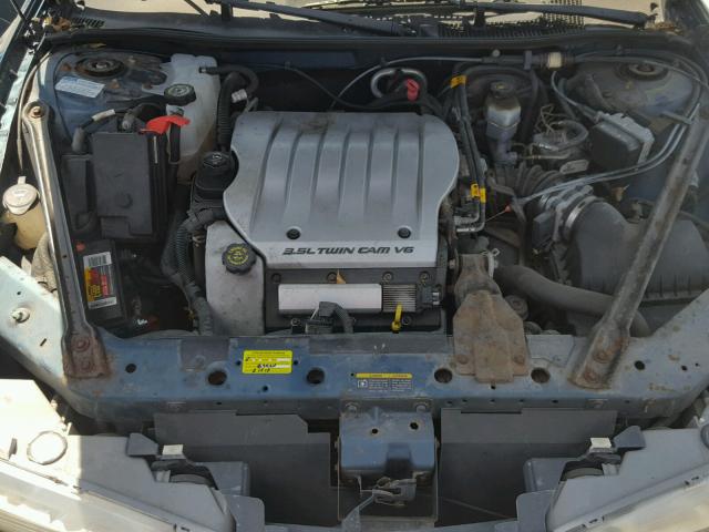 1G3WS52H22F121097 - 2002 OLDSMOBILE INTRIGUE G GREEN photo 7