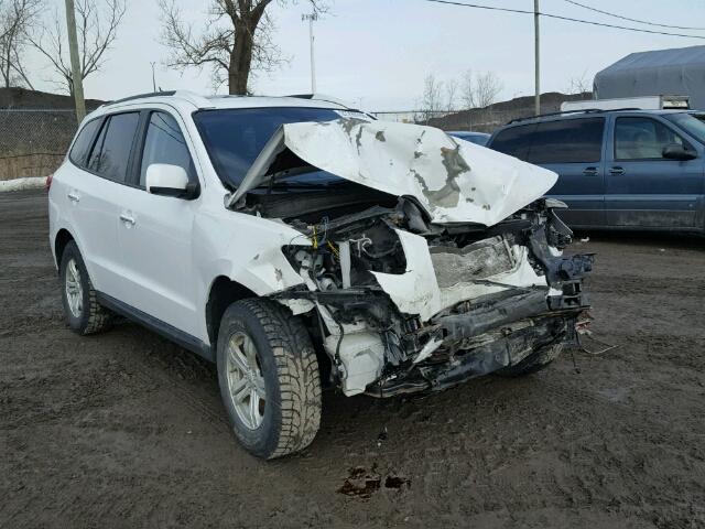 5XYZHDAG0CG145749 - 2012 HYUNDAI SANTA FE S WHITE photo 1