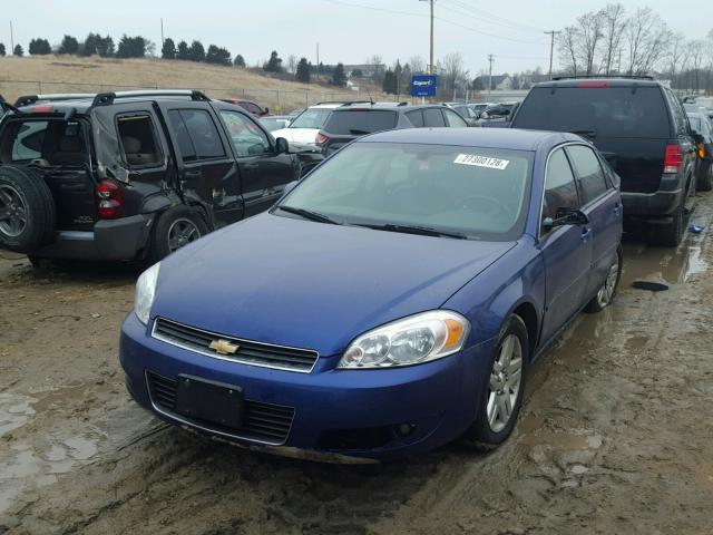 2G1WU581869426874 - 2006 CHEVROLET IMPALA LTZ BLUE photo 2