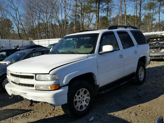 1GNEK13T93R273733 - 2003 CHEVROLET TAHOE K150 WHITE photo 2