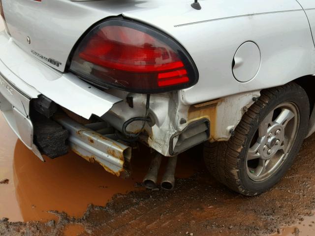 1G2NW52E74C249642 - 2004 PONTIAC GRAND AM G SILVER photo 9