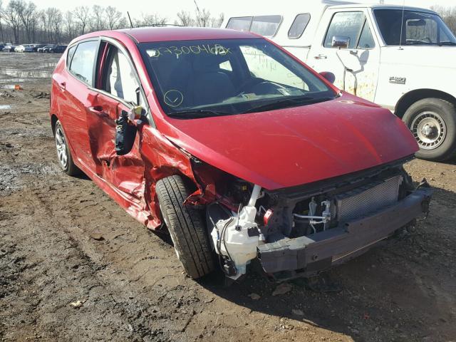 KMHCT5AE4EU190313 - 2014 HYUNDAI ACCENT GLS RED photo 1