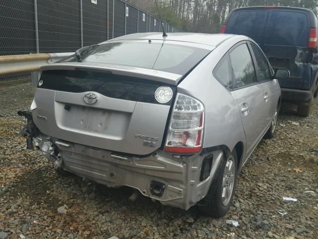 JTDKB20U793497853 - 2009 TOYOTA PRIUS SILVER photo 4