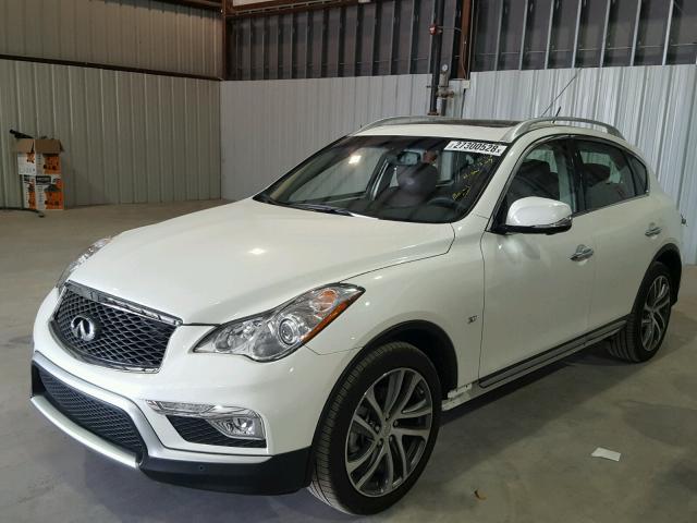 JN1BJ0RP7HM384789 - 2017 INFINITI QX50 WHITE photo 2