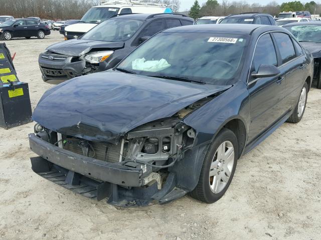 2G1WG5E32C1280561 - 2012 CHEVROLET IMPALA LT GRAY photo 2