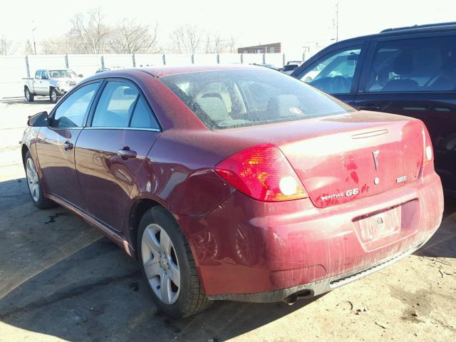 1G2ZA5E09A4123028 - 2010 PONTIAC G6 RED photo 3