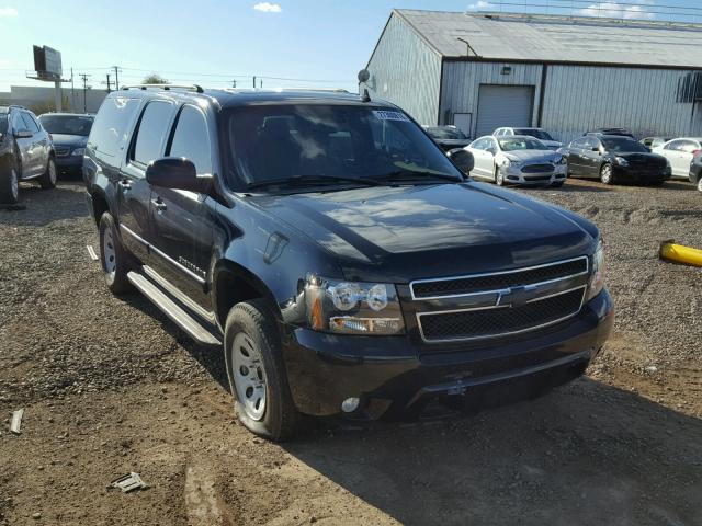 3GNFC16J87G103929 - 2007 CHEVROLET SUBURBAN C BLACK photo 1