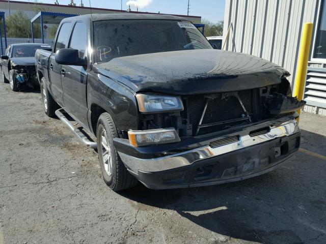 2GCEC13V871168462 - 2007 CHEVROLET SILVERADO BLACK photo 1