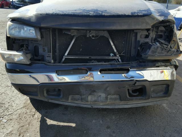 2GCEC13V871168462 - 2007 CHEVROLET SILVERADO BLACK photo 10