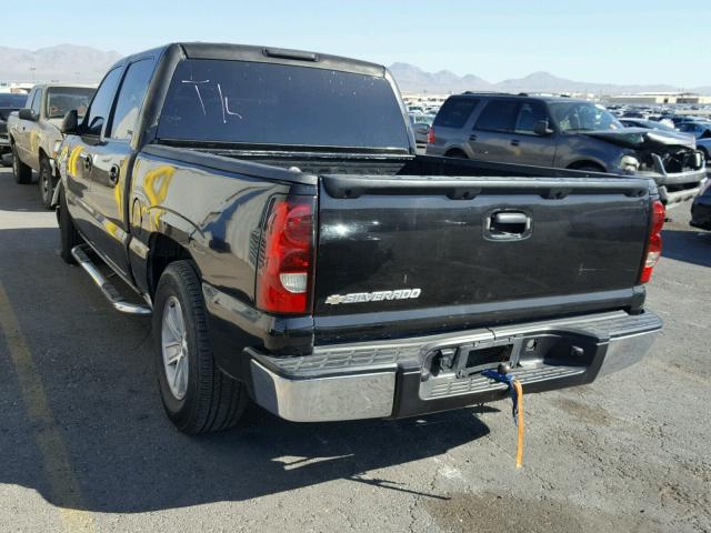 2GCEC13V871168462 - 2007 CHEVROLET SILVERADO BLACK photo 3