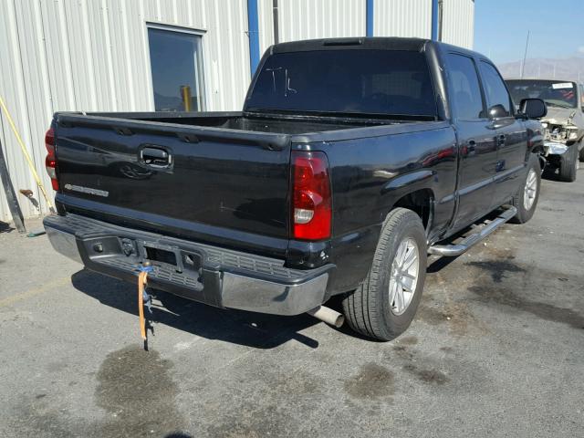 2GCEC13V871168462 - 2007 CHEVROLET SILVERADO BLACK photo 4