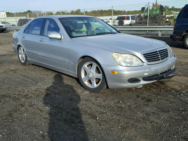 WDBNG75J75A454287 - 2005 MERCEDES-BENZ S 500 SILVER photo 1