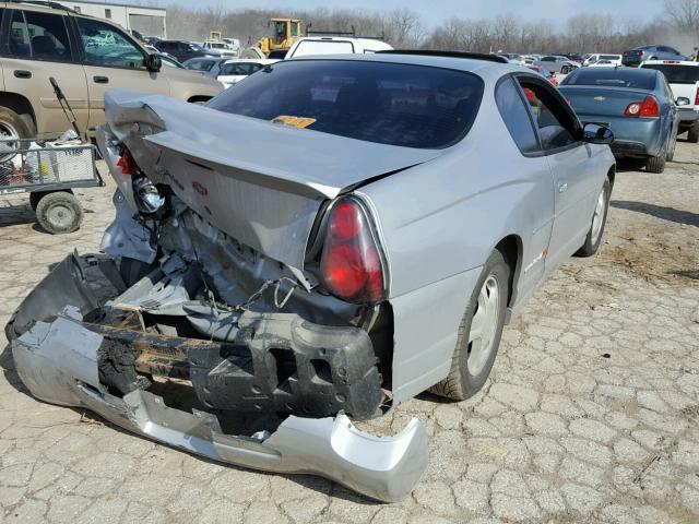 2G1WX15K429208552 - 2002 CHEVROLET MONTE CARL SILVER photo 4