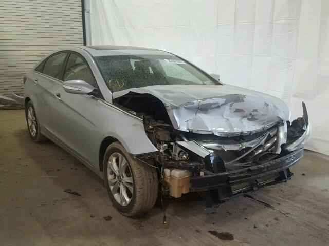 5NPEC4AC2BH000407 - 2011 HYUNDAI SONATA SE SILVER photo 1