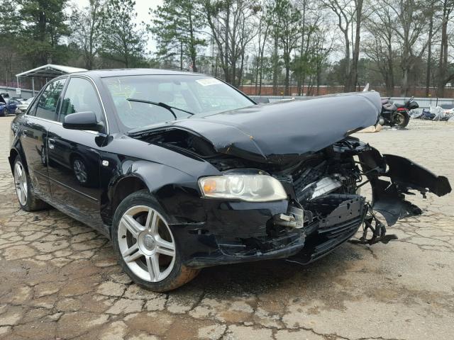 WAUDF78E57A231566 - 2007 AUDI A4 2.0T QU BLACK photo 1