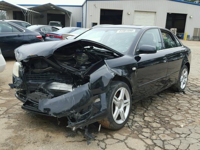 WAUDF78E57A231566 - 2007 AUDI A4 2.0T QU BLACK photo 2