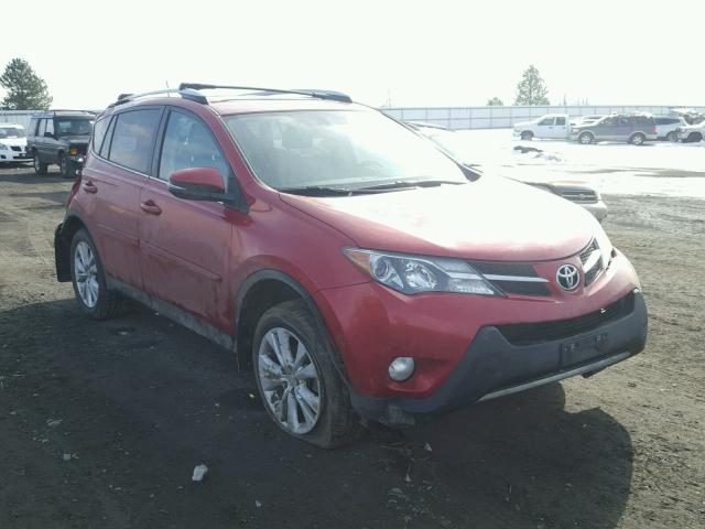 2T3DFREV9DW097466 - 2013 TOYOTA RAV4 LIMIT RED photo 1