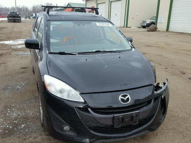 JM1CW2DL9C0108438 - 2012 MAZDA 5 BLACK photo 1