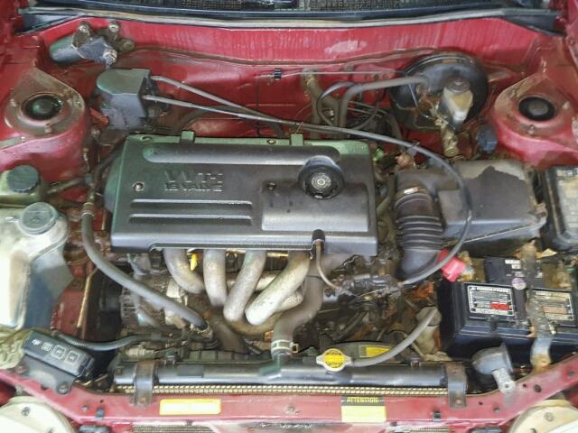 2T1BR12EXYC814879 - 2000 TOYOTA COROLLA VE RED photo 7