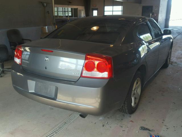 2B3KA33V29H503764 - 2009 DODGE CHARGER SX GRAY photo 4