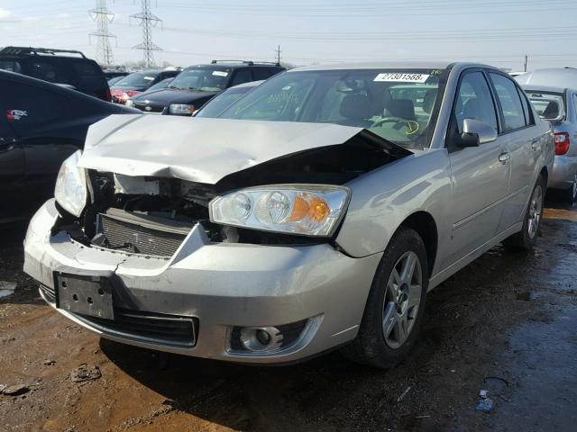 1G1ZT58N77F313428 - 2007 CHEVROLET MALIBU LT SILVER photo 2