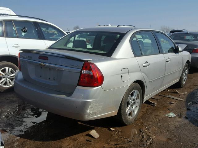 1G1ZT58N77F313428 - 2007 CHEVROLET MALIBU LT SILVER photo 4