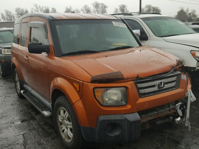 5J6YH28757L006629 - 2007 HONDA ELEMENT EX ORANGE photo 1