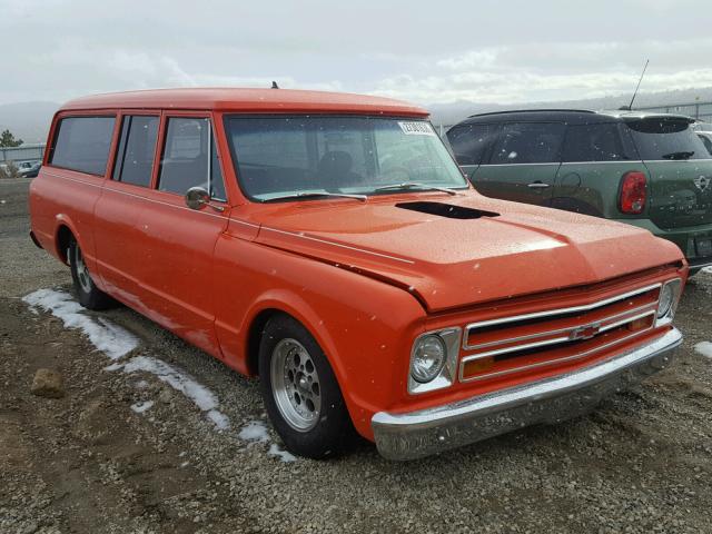 CE106FZ54996 - 1970 GMC 1500 ORANGE photo 1