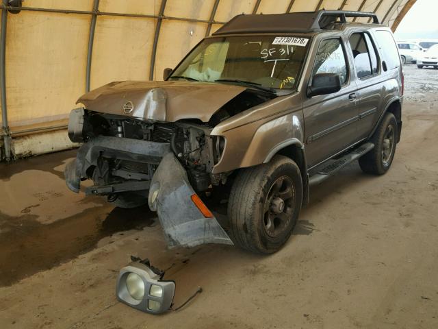 5N1ED28T74C618226 - 2004 NISSAN XTERRA XE GRAY photo 2