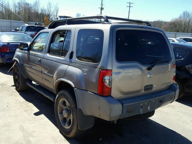 5N1ED28T74C618226 - 2004 NISSAN XTERRA XE GRAY photo 3