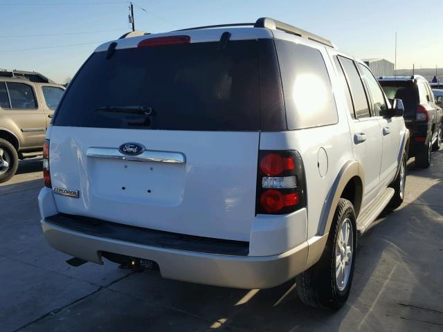 1FMEU6EEXAUA97277 - 2010 FORD EXPLORER E WHITE photo 4