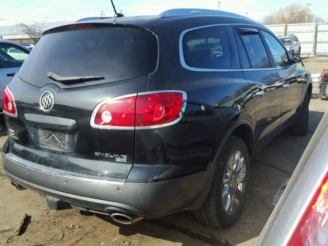 5GALVCED7AJ225900 - 2010 BUICK ENCLAVE CX CHARCOAL photo 4