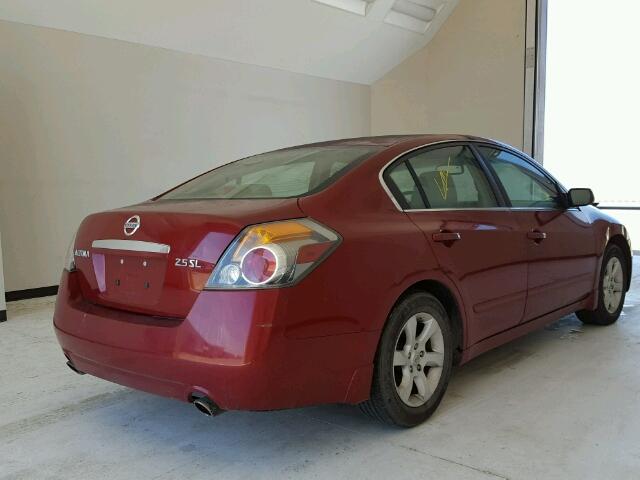 1N4AL21E08N496388 - 2008 NISSAN ALTIMA 2.5 RED photo 4