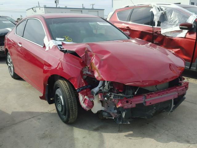 1HGCT1B34DA015796 - 2013 HONDA ACCORD LX- RED photo 1