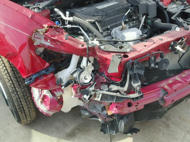 1HGCT1B34DA015796 - 2013 HONDA ACCORD LX- RED photo 9