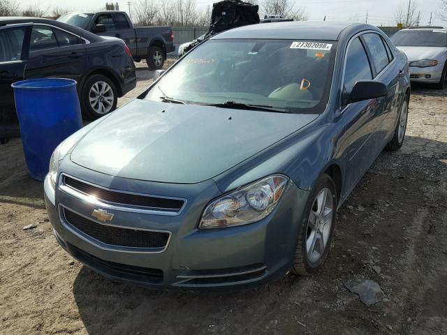 1G1ZG57B79F245601 - 2009 CHEVROLET MALIBU LS მწვანე ფოტო 2