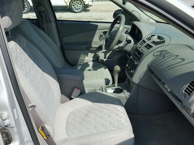 1G1ZT54814F117593 - 2004 CHEVROLET MALIBU LS ვერცხლისფერი ფოტო 5
