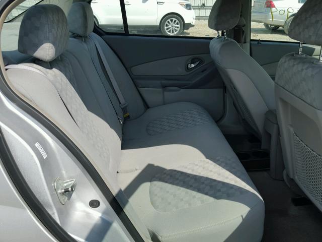 1G1ZT54814F117593 - 2004 CHEVROLET MALIBU LS ვერცხლისფერი ფოტო 6