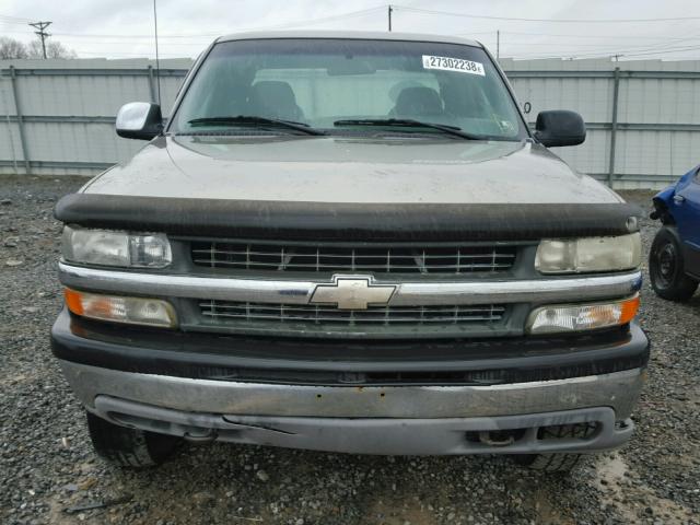 2GCEK19V411121947 - 2001 CHEVROLET SILVERADO SILVER photo 7