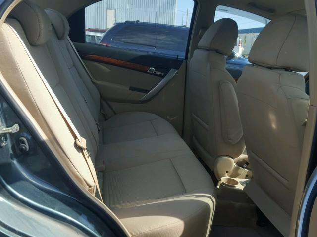 KL1TD5DE9BB166729 - 2011 CHEVROLET AVEO LS 绿色 照片 6