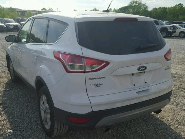 1FMCU0GX5EUD13867 - 2014 FORD ESCAPE SE 白色 照片 3