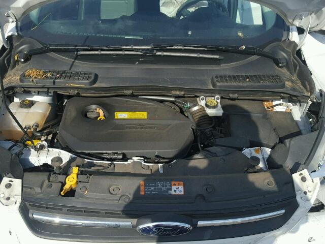 1FMCU0GX5EUD13867 - 2014 FORD ESCAPE SE 白色 照片 7