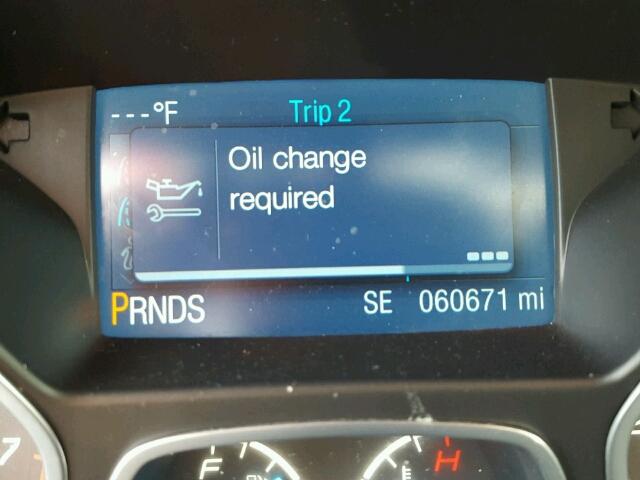 1FMCU0GX5EUD13867 - 2014 FORD ESCAPE SE 白色 照片 8