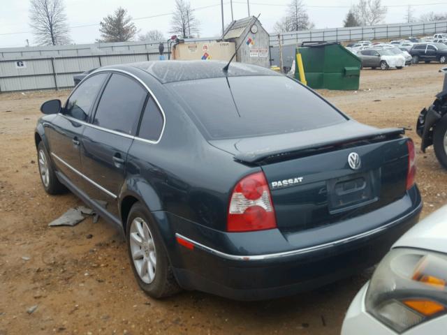 WVWPD63B14E262685 - 2004 VOLKSWAGEN PASSAT GLS GRAY photo 3