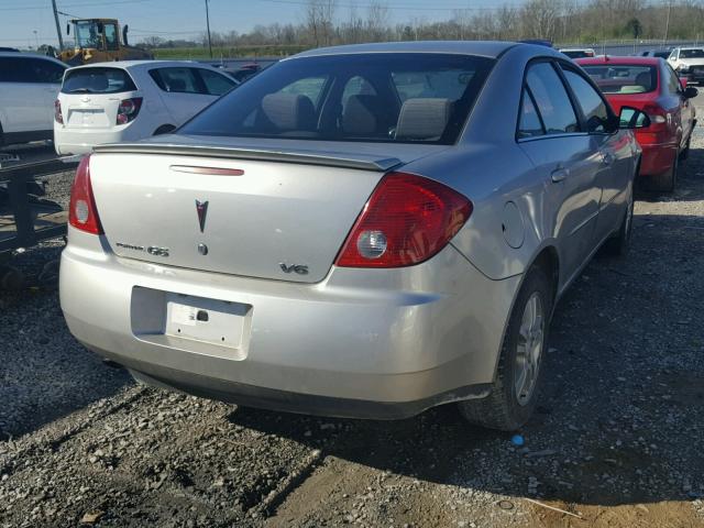 1G2ZG558264124811 - 2006 PONTIAC G6 SE1 SILVER photo 4