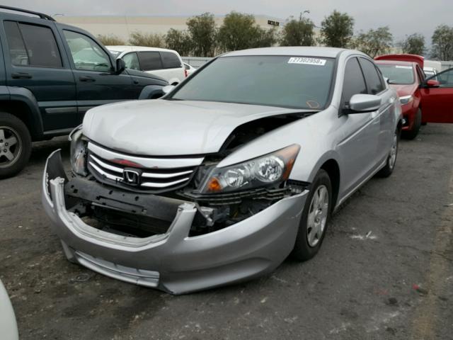 1HGCP2F41CA211299 - 2012 HONDA ACCORD LXP SILVER photo 2