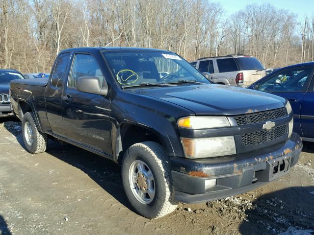 1GCDT198658273024 - 2005 CHEVROLET COLORADO BLACK photo 1