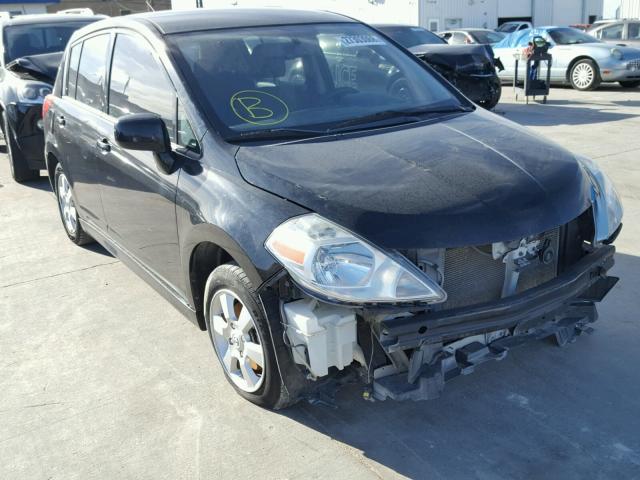 3N1BC1CP3AL466849 - 2010 NISSAN VERSA S BLACK photo 1