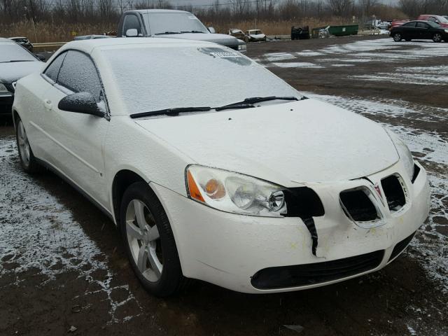 1G2ZH368364279903 - 2006 PONTIAC G6 GT WHITE photo 1